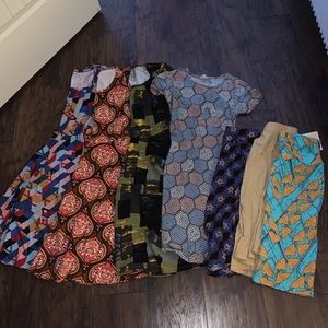 Lot of Lularoe- Madison, Cassie, Nicole, Carly